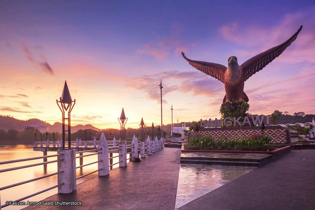 Villa Abadi Resort Pantai Cenang  Buitenkant foto